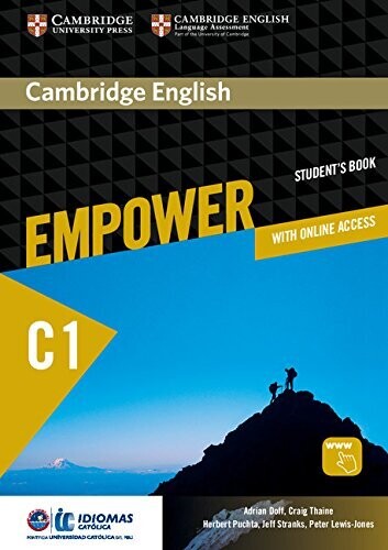 Cambridge English Empower Advanced/C1 Student&#39;s Book with Online Assessment and Practice, and Online Workbook Idiomas Catolica Edition