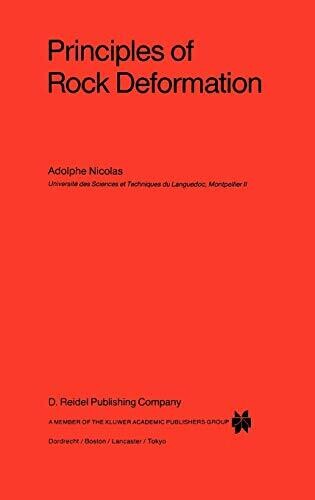 Principles Of Rock Deformation (Petrology And Structural Geology, 2)