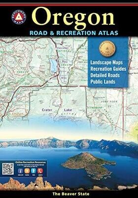 Oregon Road & Recreation Atlas (Benchmark Recreation Atlases)