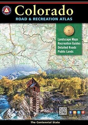 Colorado Road & Recreation Atlas (Benchmark Recreation Atlases)