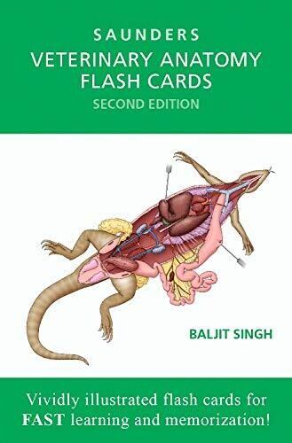 Veterinary Anatomy Flash Cards, 2E