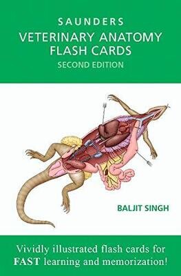 Veterinary Anatomy Flash Cards, 2E