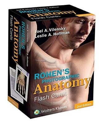 Rohen&#39;S Photographic Anatomy Flash Cards