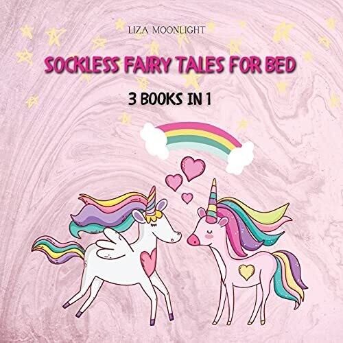 Sockless Fairy Tales For Bed: 3 Books In 1 - Paperback