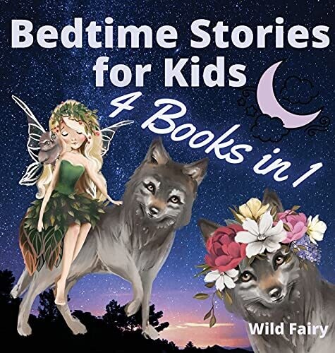 Bedtime Stories For Kids - 4 Books In 1 - Hardcover