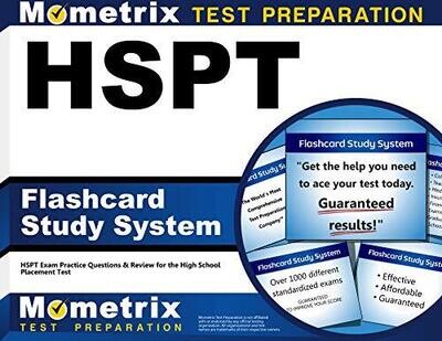 Hspt Flashcard Study System: Hspt Exam Practice Questions &amp; Review For The High School Placement Test (Cards)