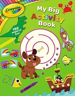 Crayola My Big Activity Book (Crayola/Buzzpop)