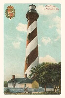 Vintage Journal Anastasia Lighthouse, St. Augustine, Florida (Pocket Sized - Found Image Press Journals)