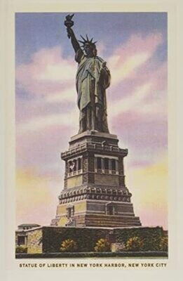 Vintage Journal Statue Of Liberty, New York City (Pocket Sized - Found Image Press Journals)
