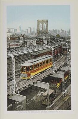 Vintage Journal Elevated Train, New York City (Pocket Sized - Found Image Press Journals)