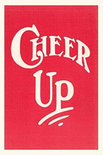 Vintage Journal Cheer Up (Pocket Sized - Found Image Press Journals)