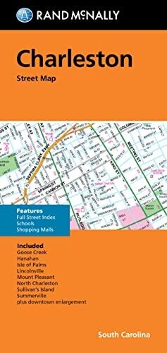Rand Mcnally Folded Map: Charleston Street Map