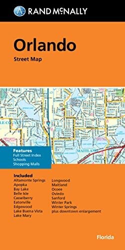 Rand Mcnally Folded Map: Orlando Street Map