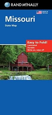 Rand Mcnally Easy To Fold: Missouri State Laminated Map