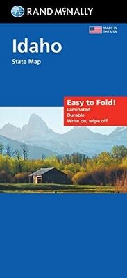 Rand Mcnally Easy To Fold: Idaho State Laminated Map
