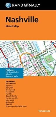 Rand Mcnally Folded Map: Nashville Street Map