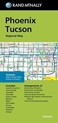 Rand Mcnally Folded Map: Phoenix Tucson Regional Map
