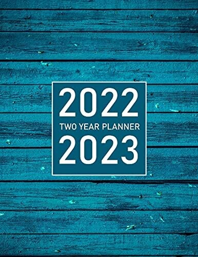 2022-2023 Two Year monthly planner: 2 Year calendar January 2022 - December 2023| 24 monthly with holidays| Personal schedule