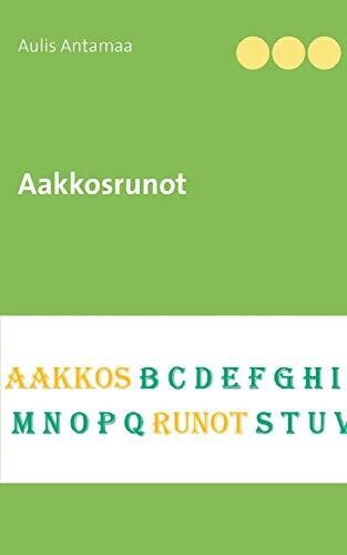 Aakkosrunot (Finnish Edition)