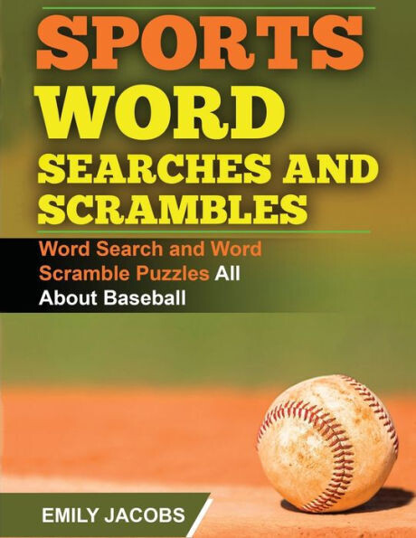 Sports Word Searches And Scrambles - Baseball