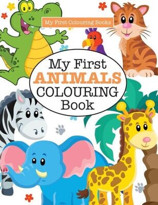 My First Animals Colouring Book ( Crazy Colouring For Kids)