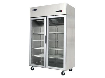 Kühlschrank mit 2 Glastüren | 1300 L