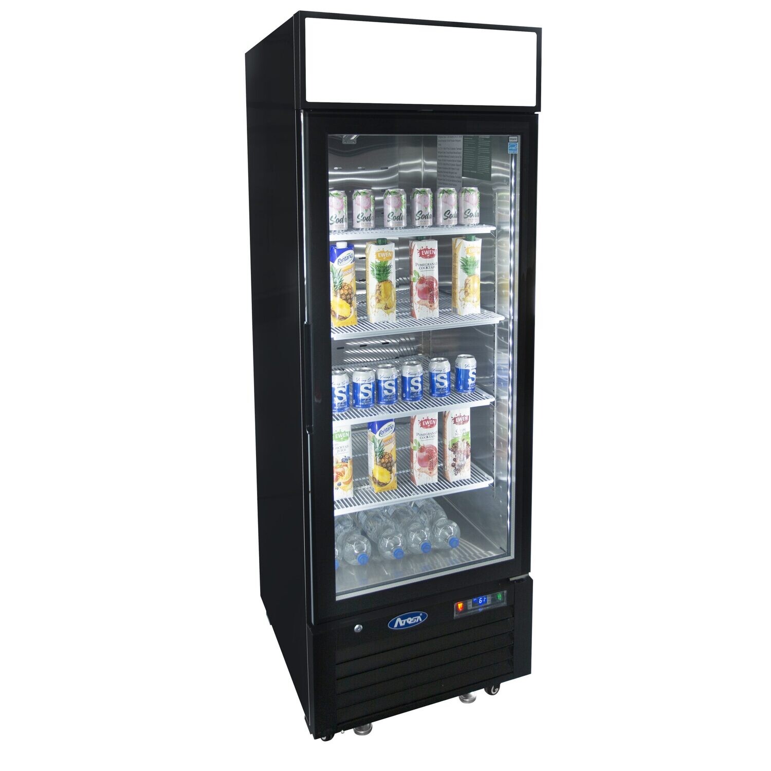 Kühlschrank mit Glastür | 610 L