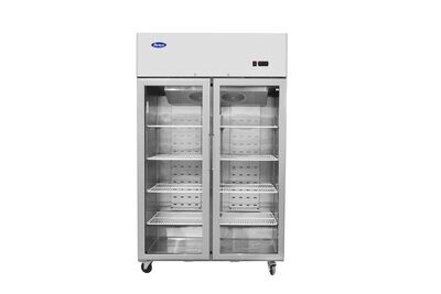 Tiefkühlschrank mit 2 Glastüren | 900 L