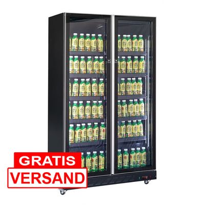 Kühlregal mit 2 Glastüren | 758 Liter Kühlregal mit 2 Glastüren | 758 Liter