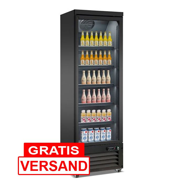 Getränkekühlschrank mit Glastür | 450 Liter