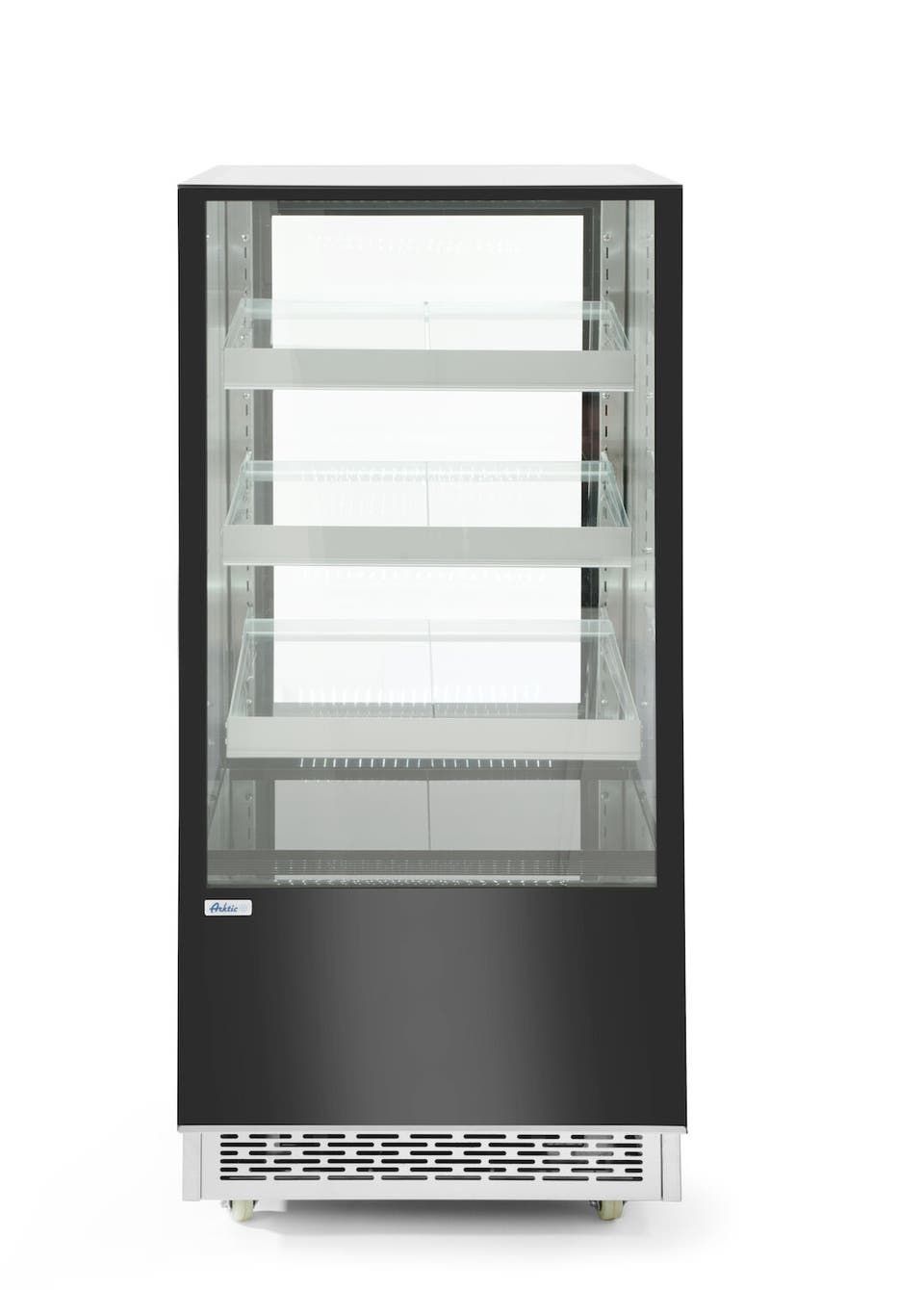 Kühlvitrine mit 3 geneigten Regalen | Arktic | 300L