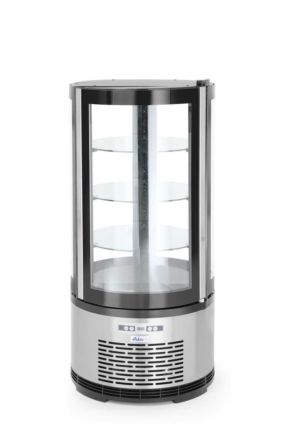 Kuchenvitrine rund | 100L | Arktic