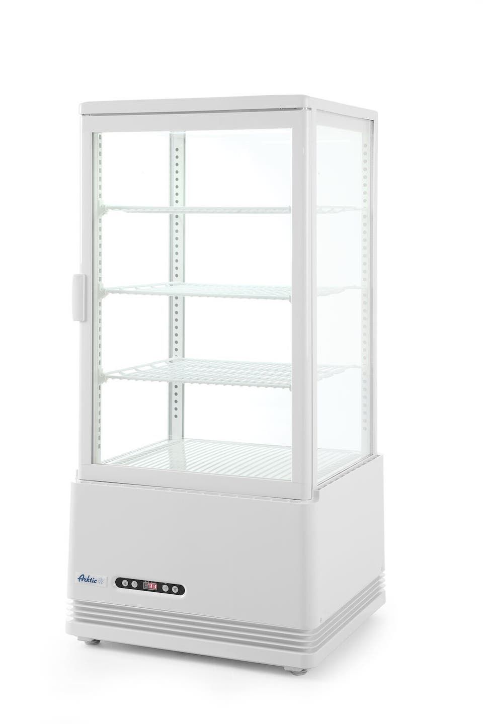 Aufsatz-Kühlvitrine 78 Liter | Arktic | Weiß