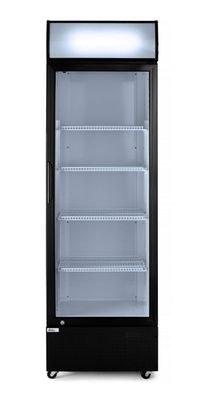 Eintüriger Kühlschrank mit hinterer Bar und hinterleuchteter Blende | Arktic | 254L | Schwarz Eintüriger Kühlschrank mit hinterer Bar und hinterleuchteter Blende | Arktic | 254L | Schwarz