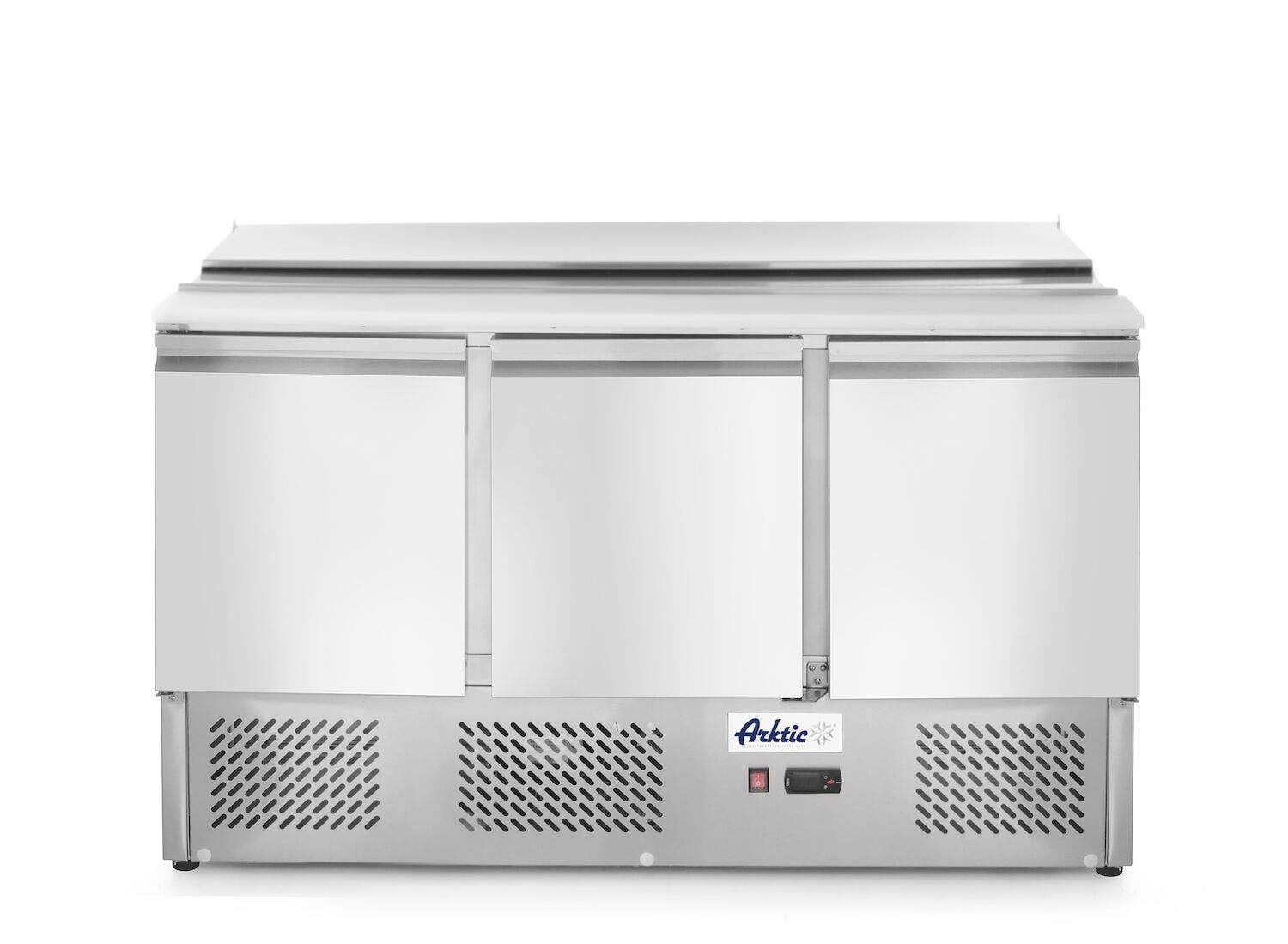 Saladette dreitürig | 380 L | Arktic