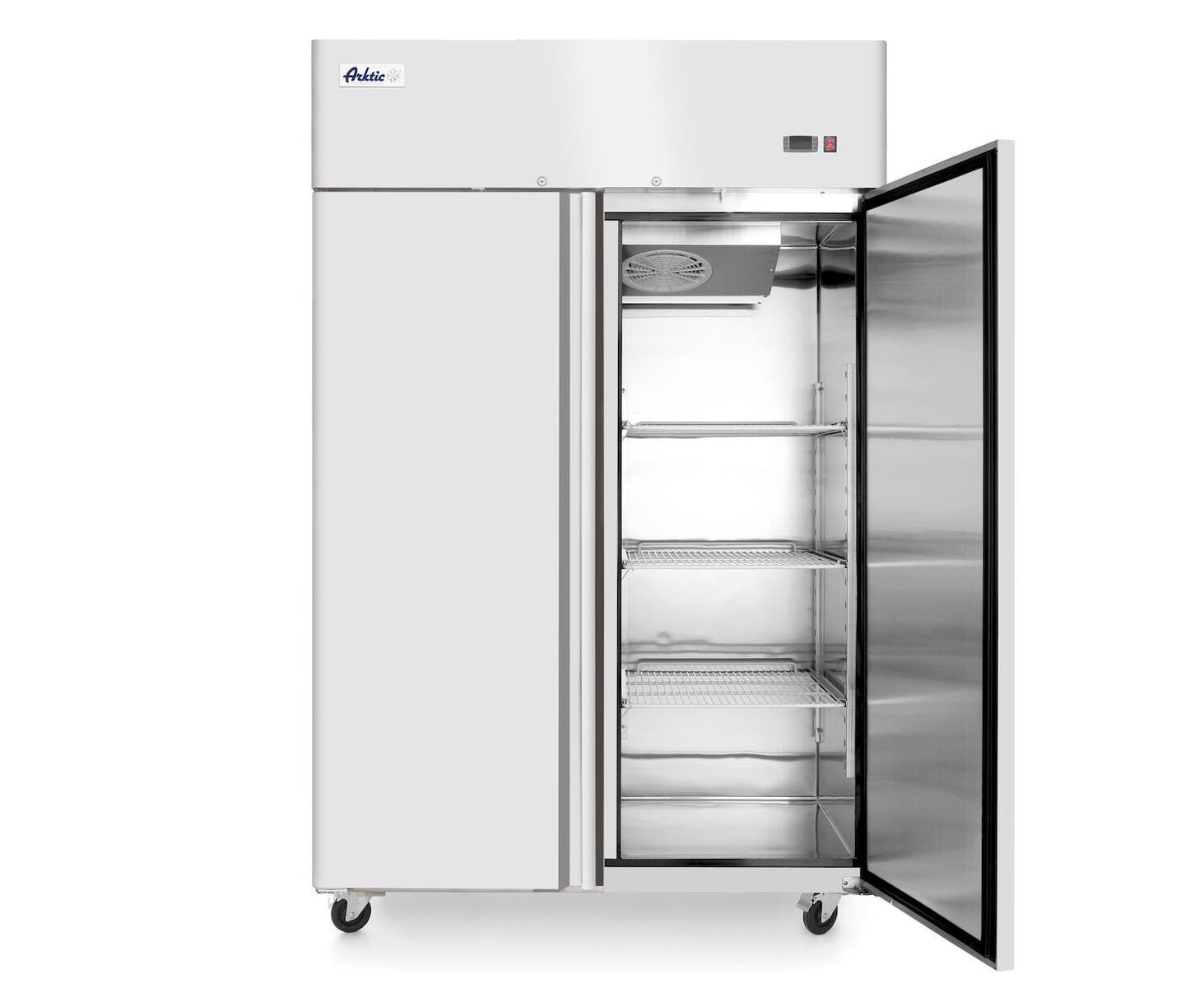 Edelstahl Tiefkühlschrank zweitürig | Profi Line | 1240 L | Arktic