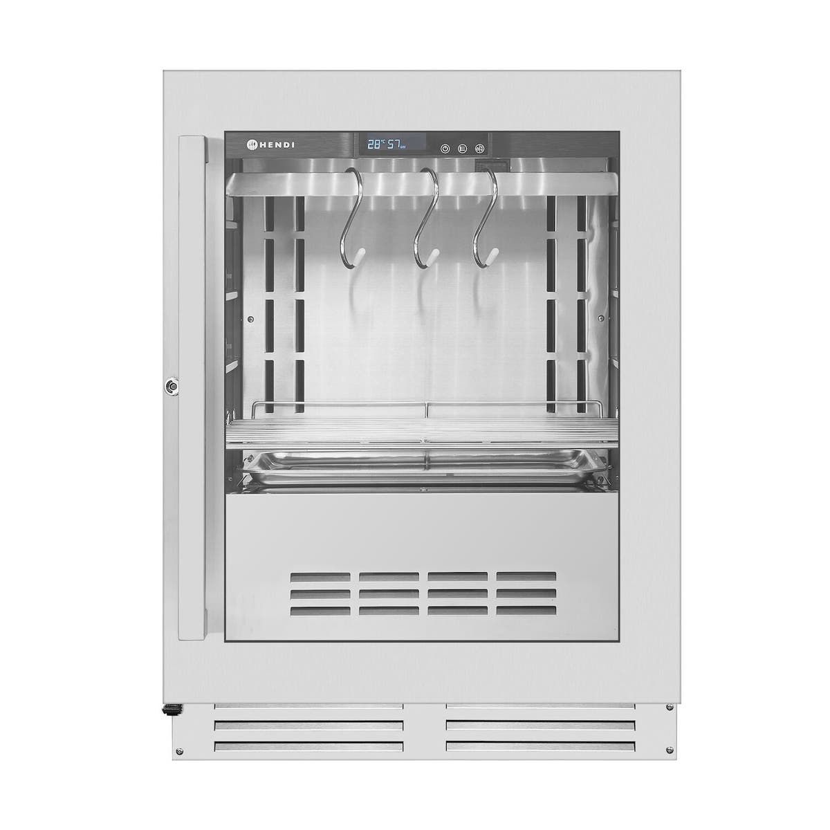 Edelstahl Untertisch-Fleischreifeschrank | 98L