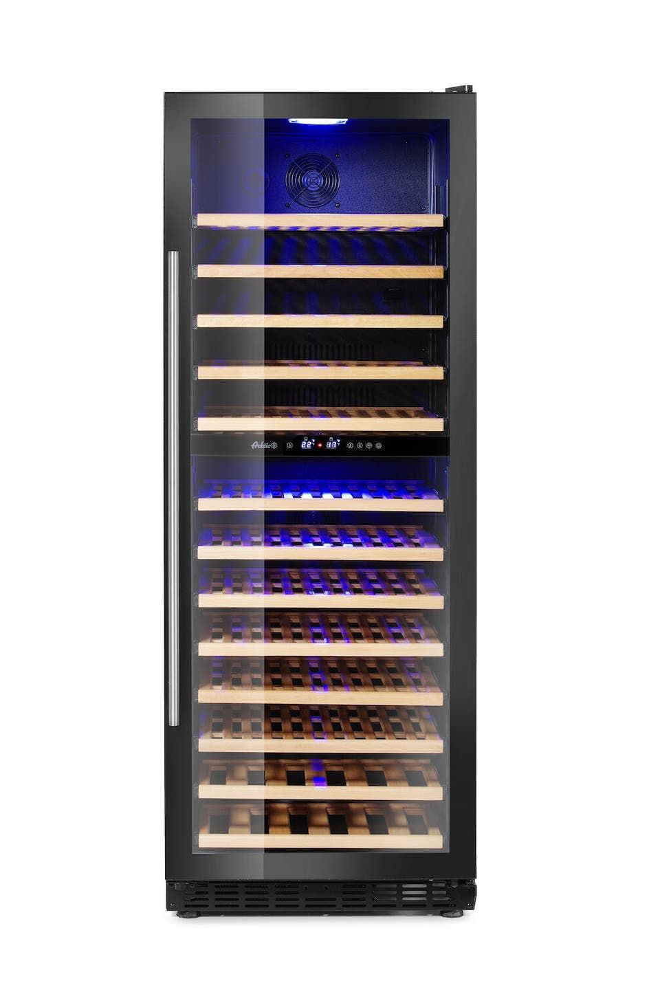 2 Zonen Weinkühlschrank | 135 Flaschen | 387L | Arktic