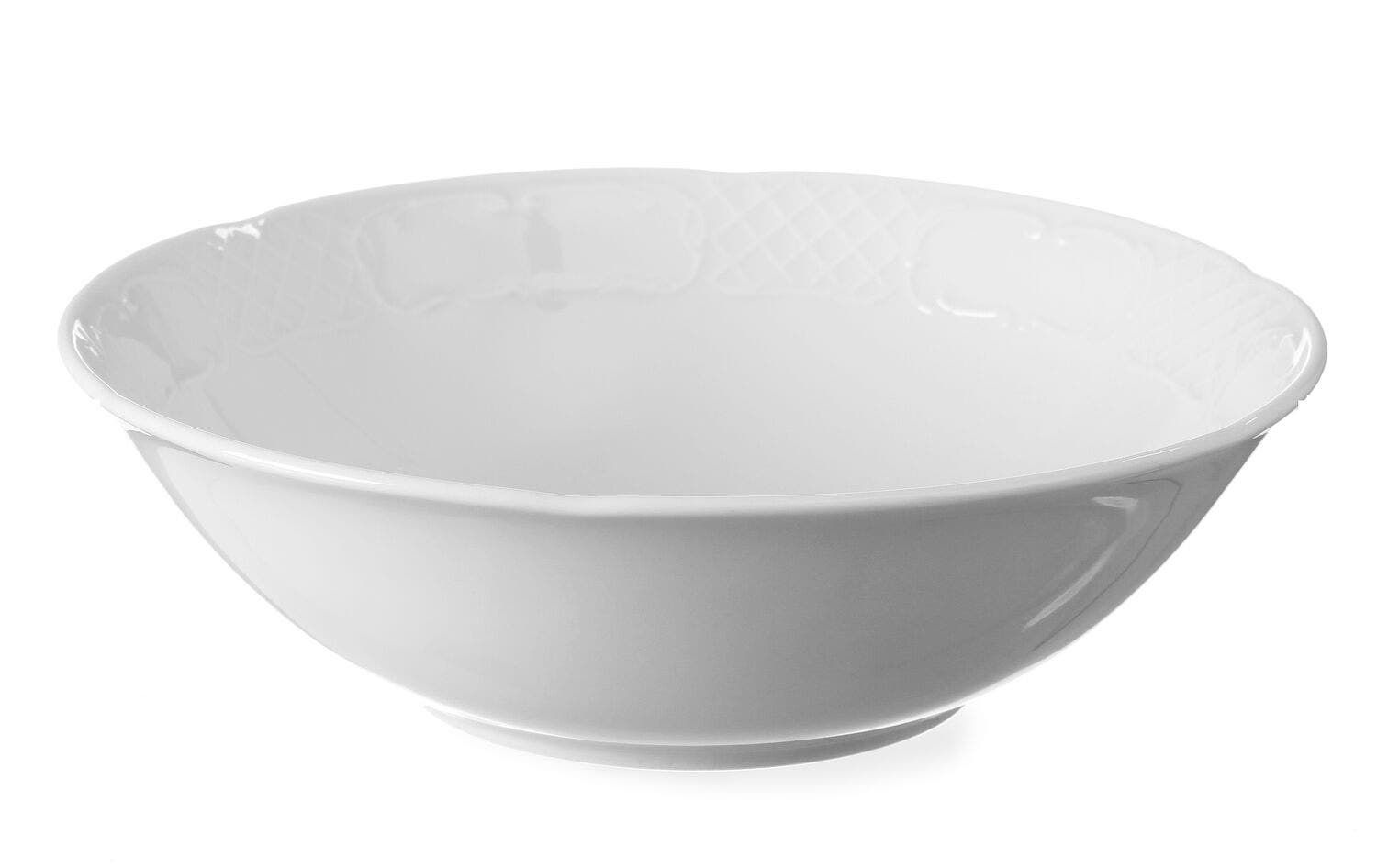 Porzellan Salatschüssel | 1L | ⌀230x65mm | 6 stk.