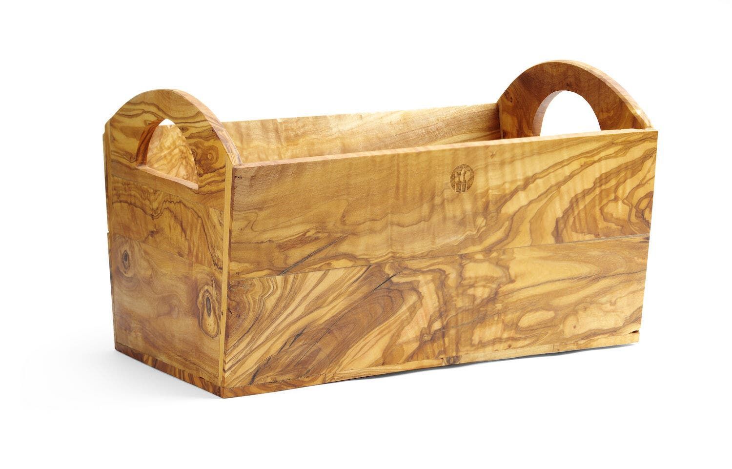 Brotkasten | Olivenholz | 245x198x194mm