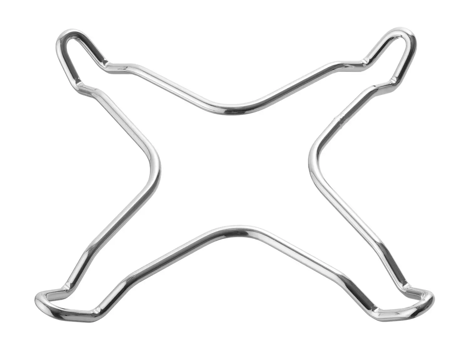 Topfträger verchromt 255x255x(H)25mm