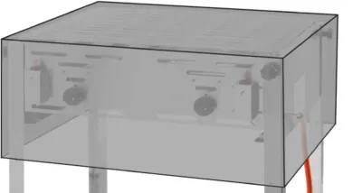Schutzhülle für Grill-/Roast-Master Maxi, UV-beständig Schutzhülle für Grill-/Roast-Master Maxi, UV-beständig
