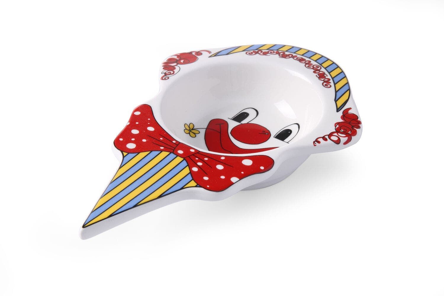 Porzellan Eiscremeschale Clown | 226x145x37mm | 6 stk.