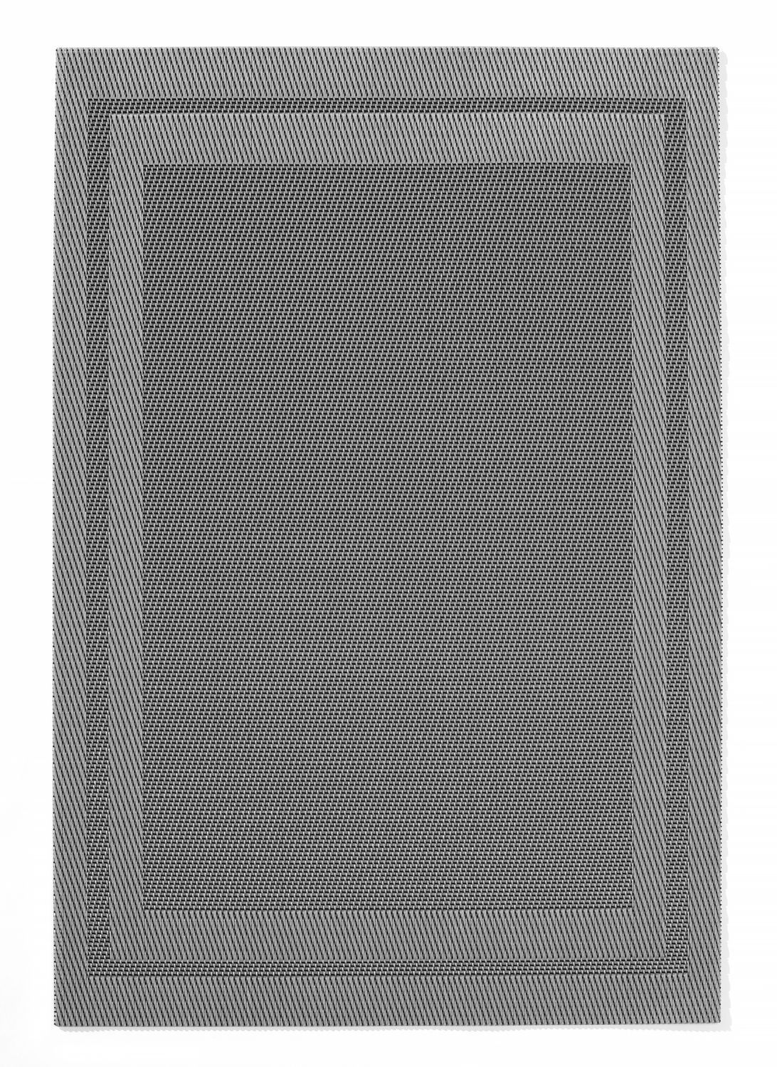 Platzset Rahmen | 6er-Set | Graphit