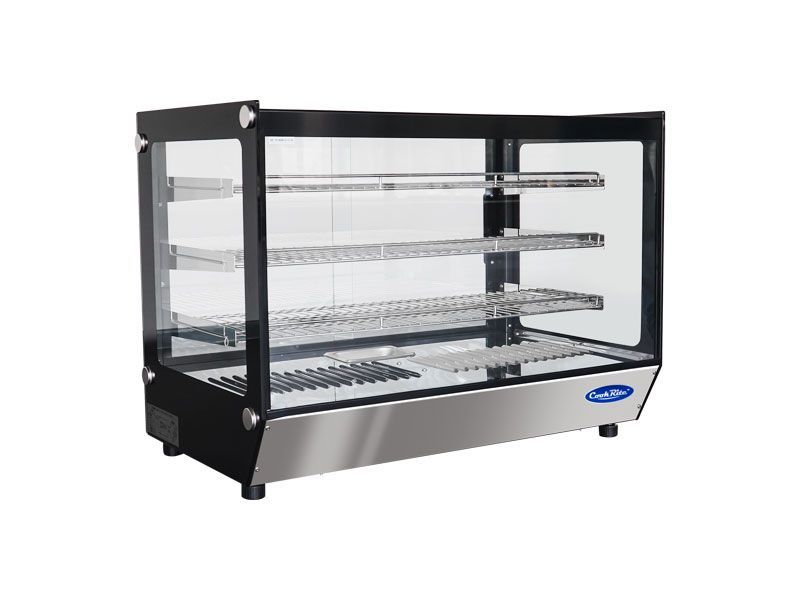 Heißtheke mit 200L & LED-Beleuchtung – 3 Ebenen