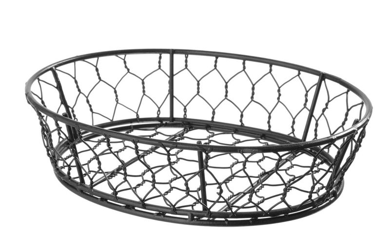 Drahtkorb Basic | oval | 230x180x60mm Drahtkorb Basic | oval | 230x180x60mm