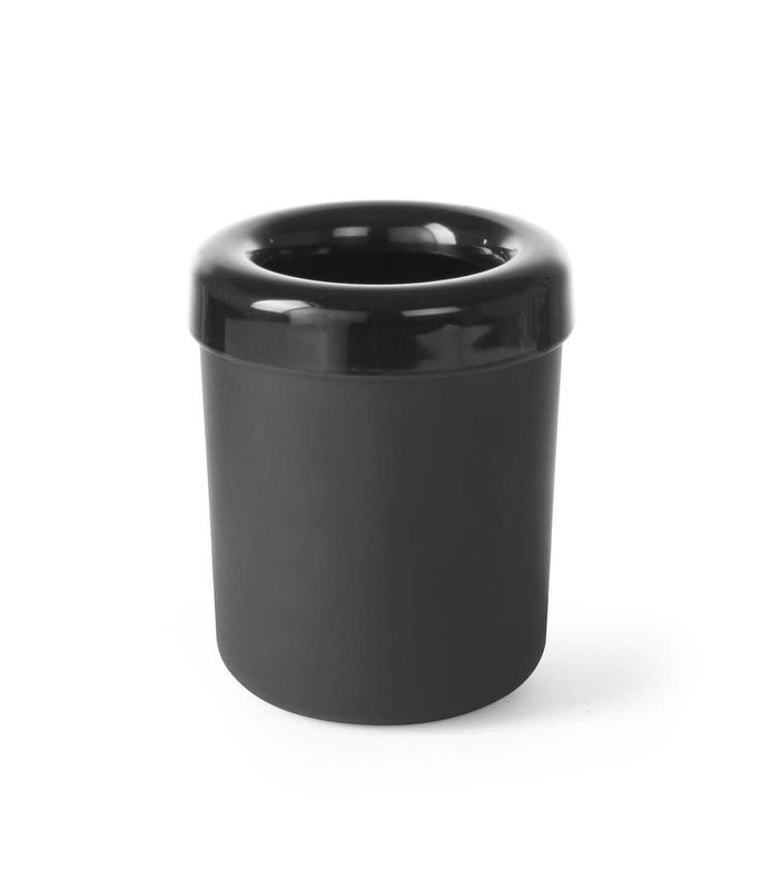 Tischabfalleimer oder Besteckhalter | Schwarz | ⌀130x160mm Tischabfalleimer oder Besteckhalter | Schwarz | ⌀130x160mm