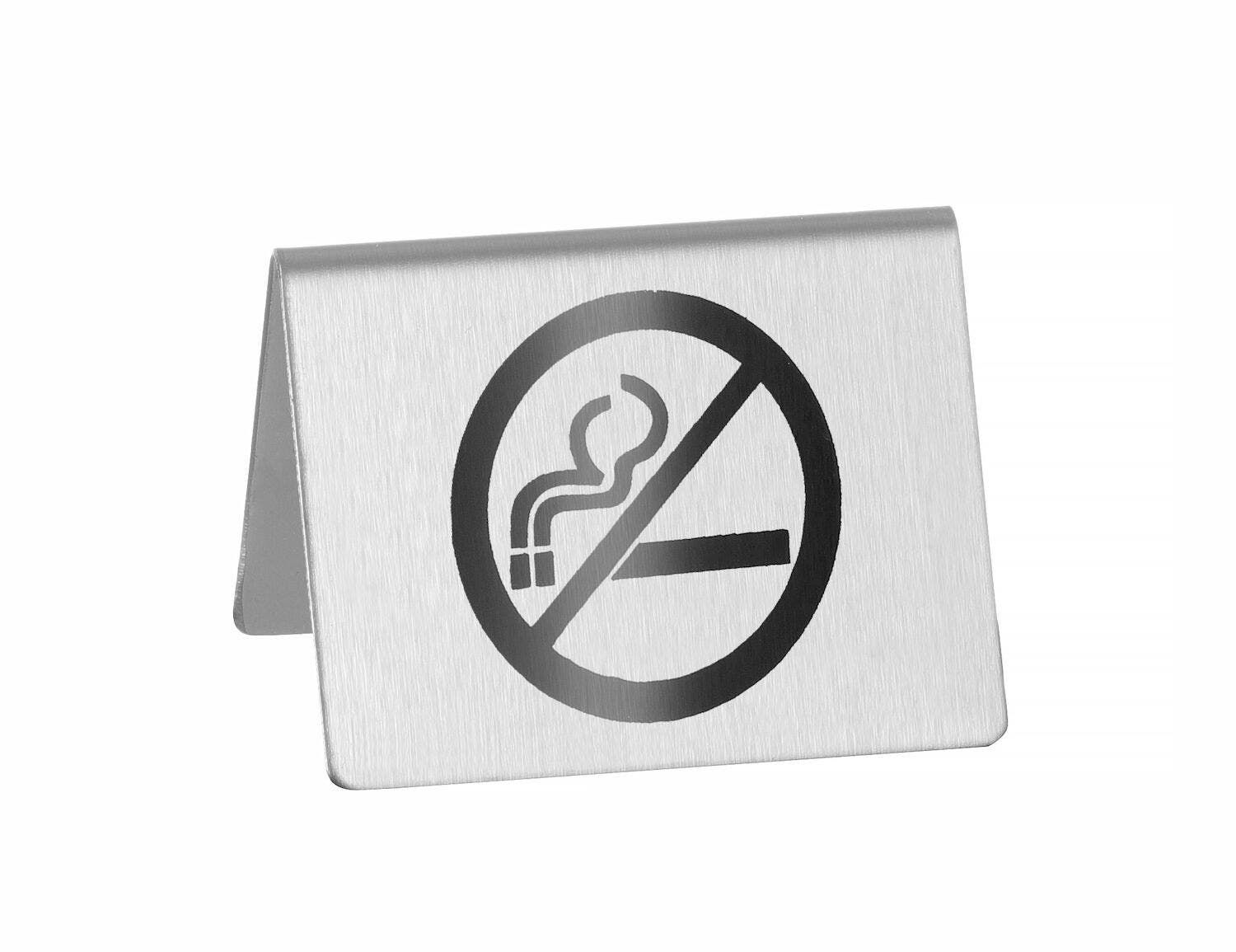 Tischschild | "Nicht rauchen" | 50x35x(H)40mm