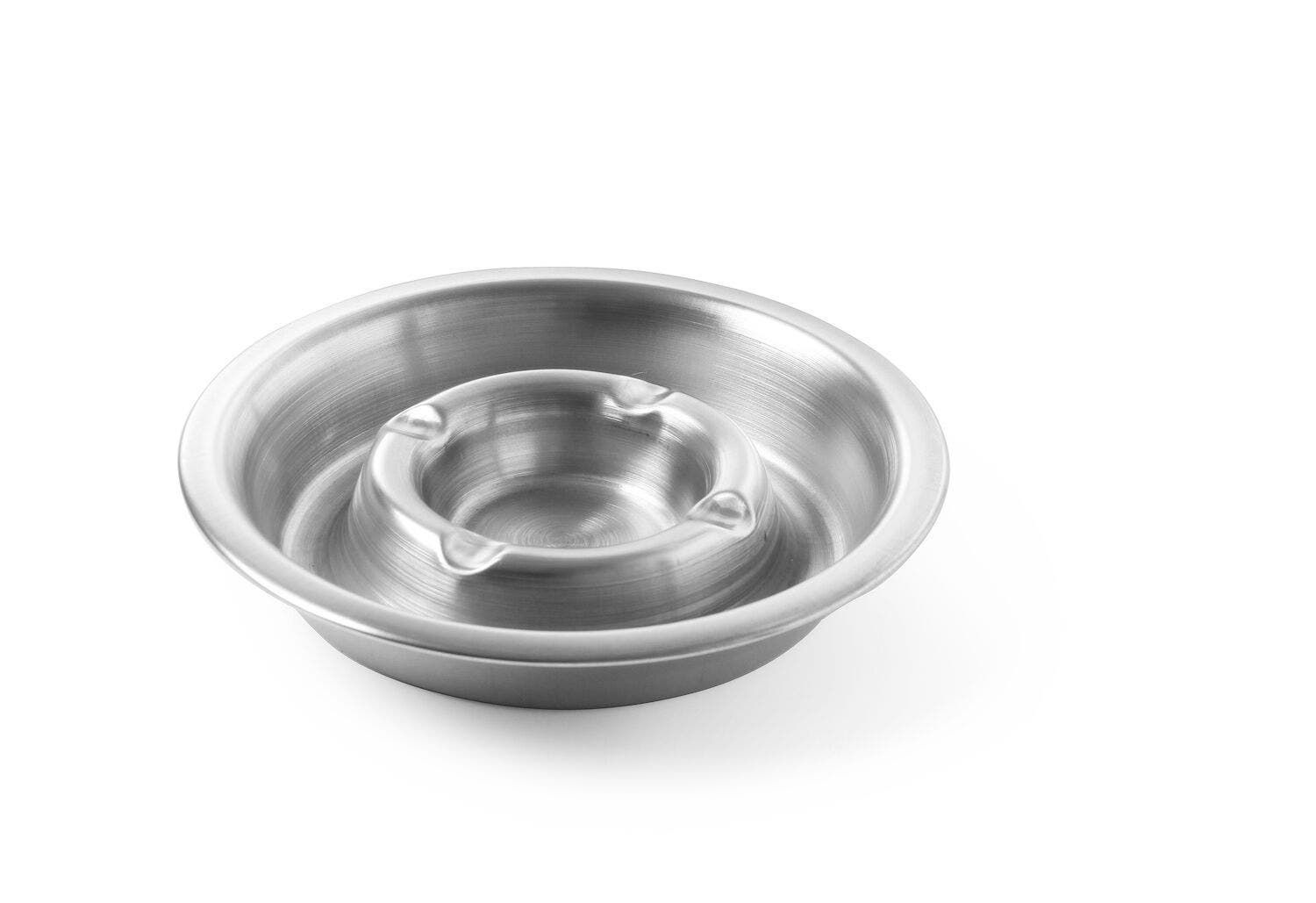 Aschenbecher mit Rinne | verschiedene Größen, Größen: ⌀140x(H)30mm