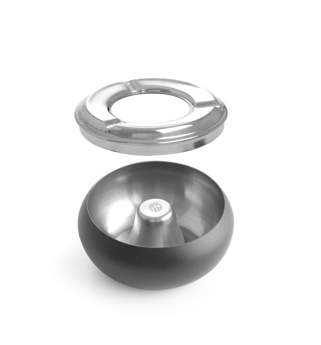 Aschenbecher | schwarz | ⌀105x(H)58mm